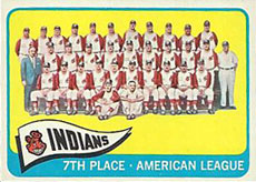Cleveland Indians baseball card