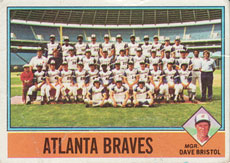 Atlanta Braves baseball card