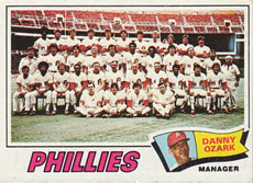 Philadelphia Phillies baseball card