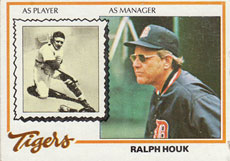 Detroit Tigers baseball card